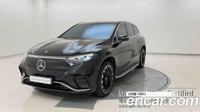 MERCEDES-BENZ EQS SUV X296 2025 — 23 185 км, чёрный, Корея — под ключ — фото 1
