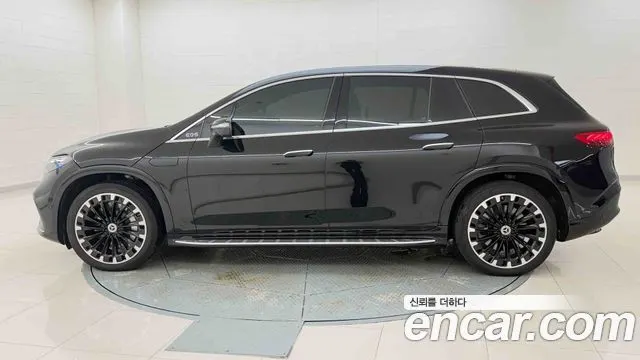MERCEDES-BENZ EQS SUV X296 2025 — 23 185 км, чёрный, Корея — под ключ — фото 3