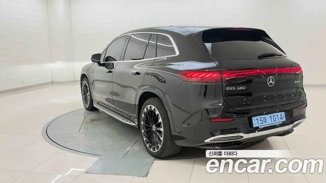 MERCEDES-BENZ EQS SUV X296 2025 — 23 185 км, чёрный, Корея — под ключ — фото 4