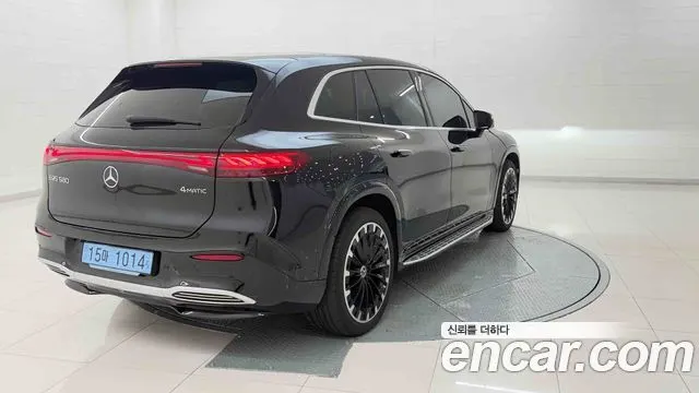 MERCEDES-BENZ EQS SUV X296 2025 — 23 185 км, чёрный, Корея — под ключ — фото 6