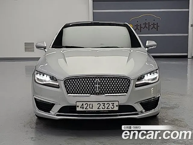 LINCOLN MKZ 2018 — 110 654 км, серебристо-серый, Корея — под ключ — фото 2
