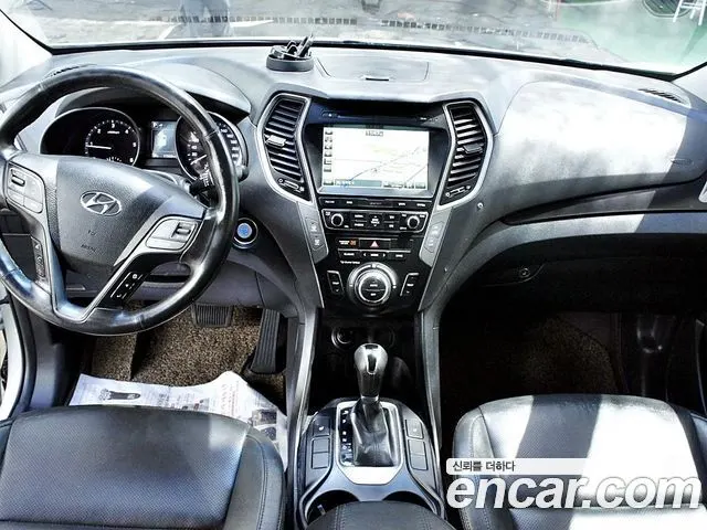 HYUNDAI SANTA FE 2016 — 173 000 км, белый-перламутр, Корея — под ключ — фото 7