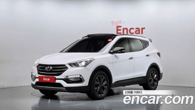 HYUNDAI SANTA FE 2016 — 151 253 км, белый, Корея — под ключ — фото 1