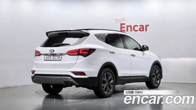 HYUNDAI SANTA FE 2016 — 151 253 км, белый, Корея — под ключ — фото 2
