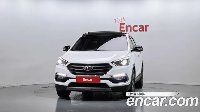 HYUNDAI SANTA FE 2016 — 151 253 км, белый, Корея — под ключ — фото 3