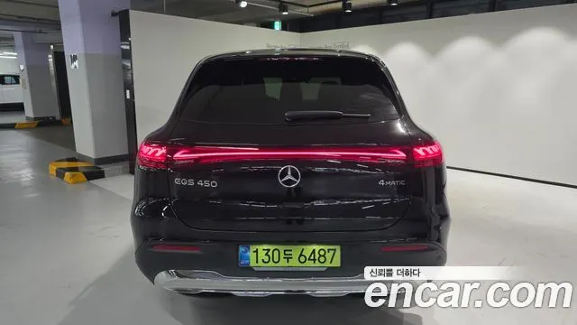 MERCEDES-BENZ EQS SUV X296 2025 — 3 761 км, чёрный, Корея — под ключ — фото 7