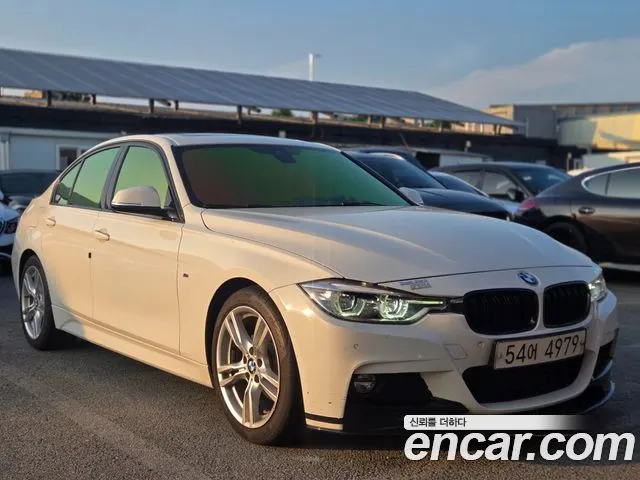 BMW 3 SERIES 2017 — 164 620 км, белый, Корея — под ключ — фото 2