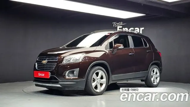 CHEVROLET TRAX 2015 — 129 243 км, коричневый, Корея — под ключ — фото 1