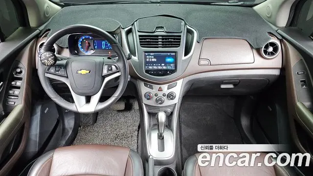 CHEVROLET TRAX 2015 — 129 243 км, коричневый, Корея — под ключ — фото 7