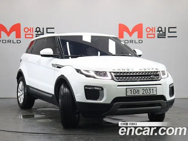 LAND ROVER RANGE ROVER EVOQUE 2017 — 102 604 км, белый, Корея — под ключ — фото 2