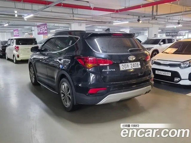 HYUNDAI SANTA FE 2016 — 283 000 км, чёрный, Корея — под ключ — фото 4