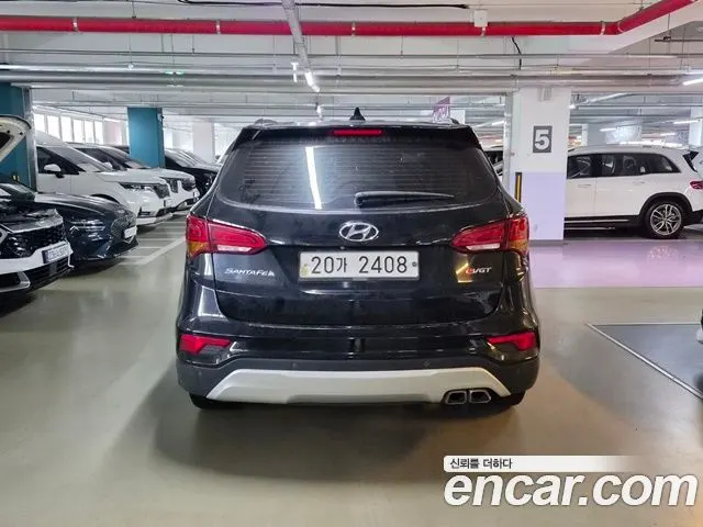 HYUNDAI SANTA FE 2016 — 283 000 км, чёрный, Корея — под ключ — фото 5