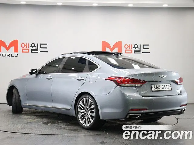 HYUNDAI GENESIS DH 2016 — 182 859 км, серый, Корея — под ключ — фото 2