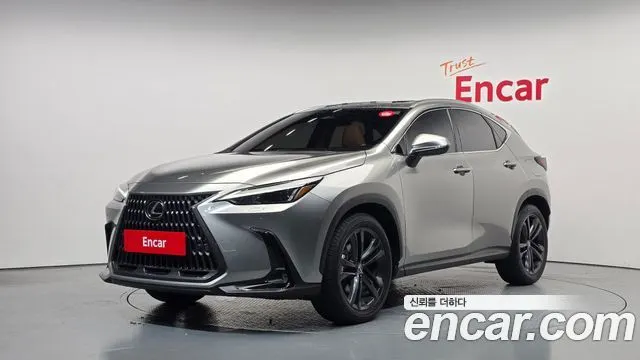 LEXUS NX350H 2025 — 26 785 км, серебристо-серый, Корея — под ключ — фото 1