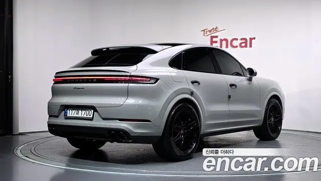 PORSCHE CAYENNE 2024 — 43 451 км, серебристо-серый, Корея — под ключ — фото 2