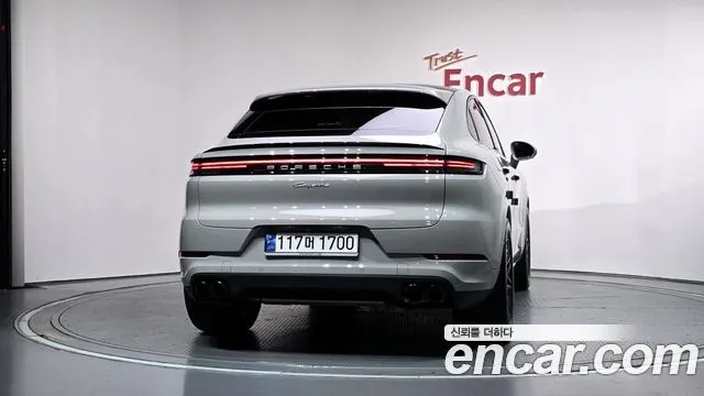 PORSCHE CAYENNE 2024 — 43 451 км, серебристо-серый, Корея — под ключ — фото 4