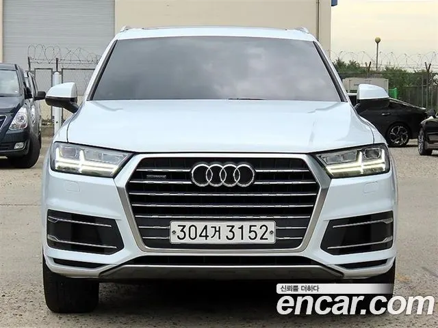 AUDI Q7 2019 — 144 795 км, белый, Корея — под ключ — фото 11