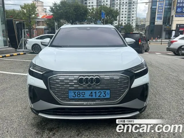 AUDI Q4 E-TRON 2026 — 3 600 км, белый, Корея — под ключ — фото 3