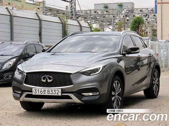 INFINITI QX30 2019 — 36 886 км, серый, Корея — под ключ — фото 2