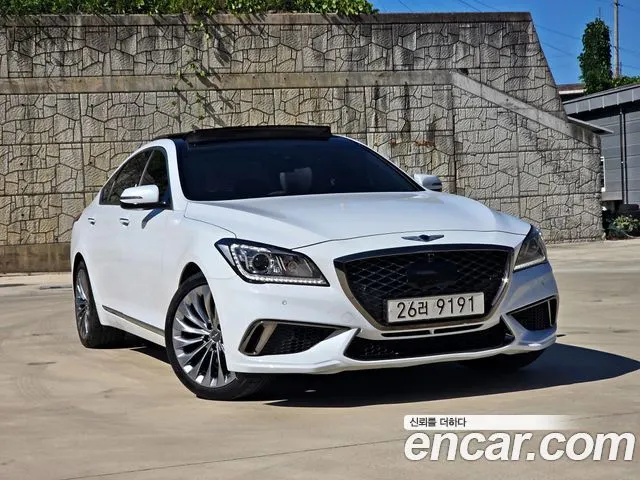 HYUNDAI GENESIS DH 2015 — 261 661 км, белый, Корея — под ключ — фото 3