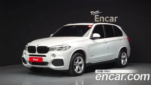 BMW X5 2018 — 91 771 км, белый, Корея — под ключ — фото 1