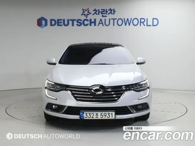 RENAULT KOREA SM6 2017 — 97 128 км, белый-перламутр, Корея — под ключ — фото 3