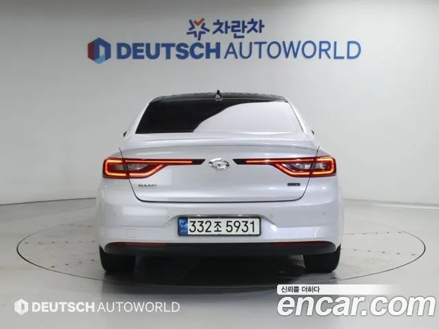 RENAULT KOREA SM6 2017 — 97 128 км, белый-перламутр, Корея — под ключ — фото 4