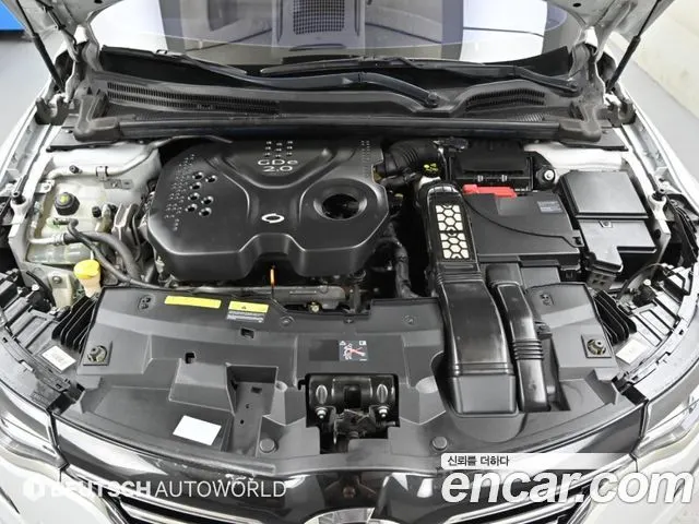 RENAULT KOREA SM6 2017 — 97 128 км, белый-перламутр, Корея — под ключ — фото 6