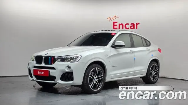 BMW X4 2018 — 91 646 км, белый, Корея — под ключ — фото 1