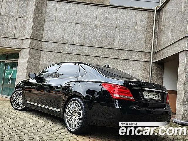 HYUNDAI EQUUS 2015 — 157 344 км, чёрный, Корея — под ключ — фото 2