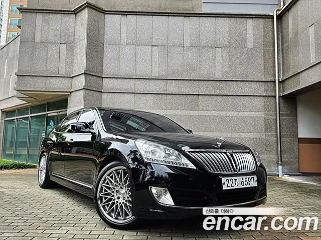 HYUNDAI EQUUS 2015 — 157 344 км, чёрный, Корея — под ключ — фото 3