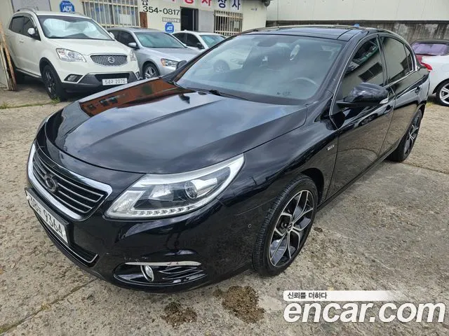 RENAULT KOREA SM5 PLATINUM 2014 — 116 447 км, чёрный, Корея — под ключ — фото 11