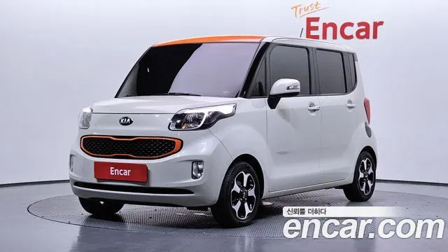 KIA RAY 2014 — 116 908 км, белый-перламутр, Корея — под ключ — фото 1