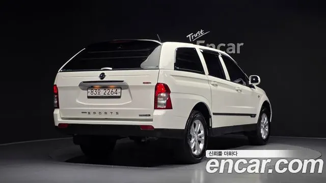 KGM KORANDO SPORTS 2018 — 107 201 км, белый, Корея — под ключ — фото 2