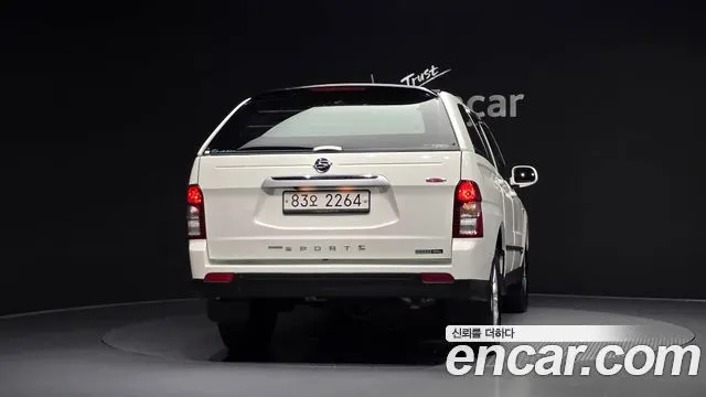 KGM KORANDO SPORTS 2018 — 107 201 км, белый, Корея — под ключ — фото 4
