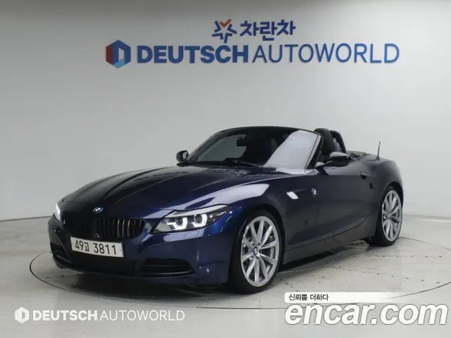 BMW Z4 2010 — 73 500 км, синий, Корея — под ключ — фото 2