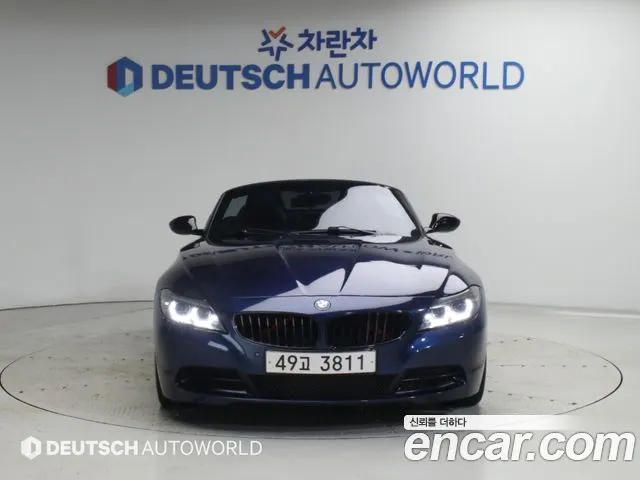 BMW Z4 2010 — 73 500 км, синий, Корея — под ключ — фото 5