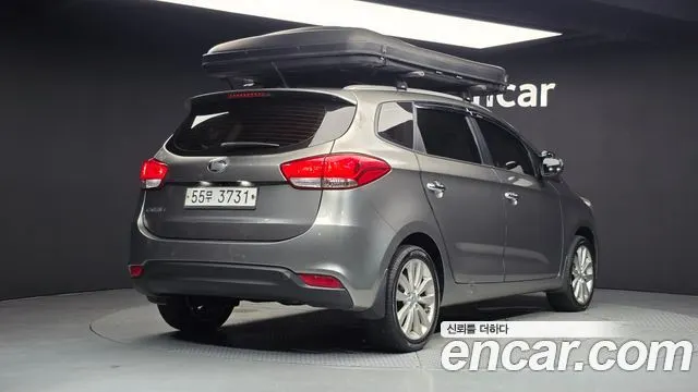 KIA CARENS 2014 — 257 149 км, серебристый, Корея — под ключ — фото 2