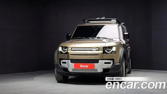 LAND ROVER DEFENDER 2020 — 42 967 км, светло-золотистый, Корея — под ключ — фото 3