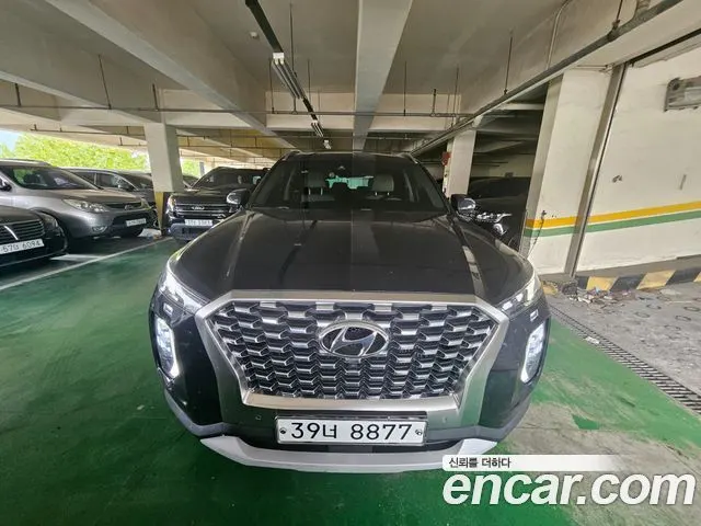 HYUNDAI PALISADE 2019 — 173 871 км, синий, Корея — под ключ — фото 2