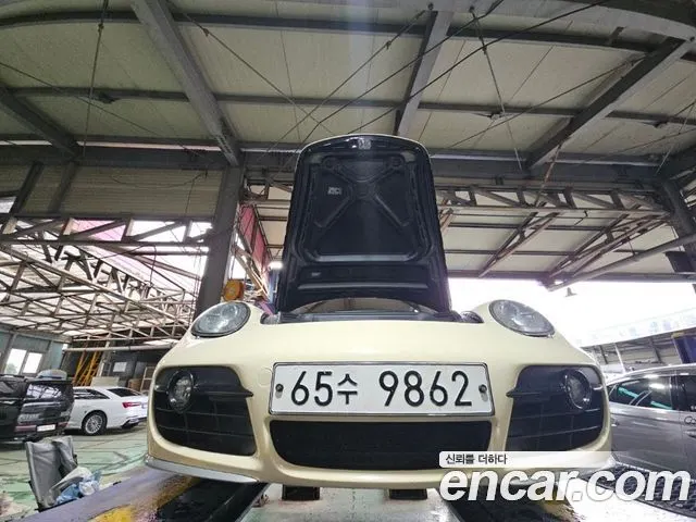 PORSCHE CAYMAN 2006 — 125 688 км, белый-перламутр, Корея — под ключ — фото 6