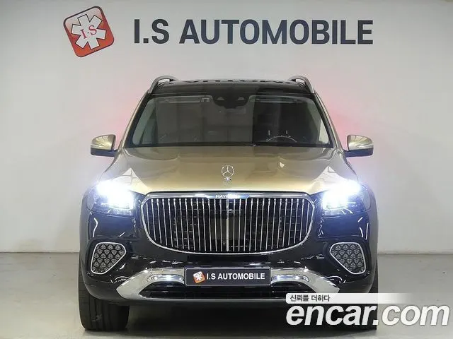 MERCEDES-BENZ GLS-CLASS X167 2024 — 31 500 км, золотистый, Корея — под ключ — фото 1