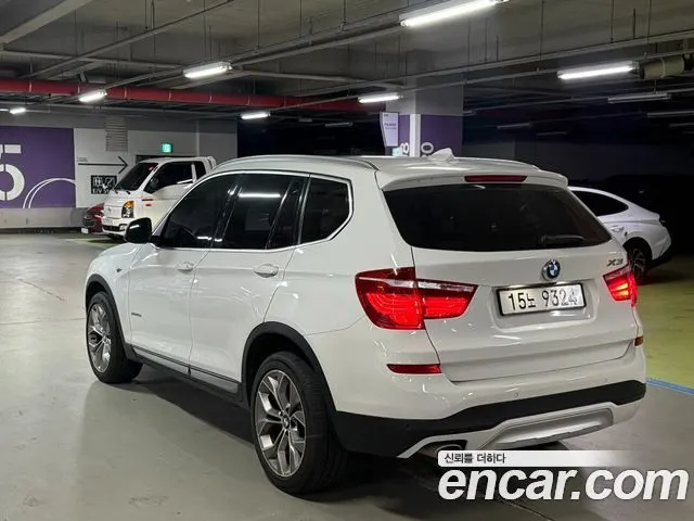 BMW X3 2016 — 191 535 км, белый, Корея — под ключ — фото 4