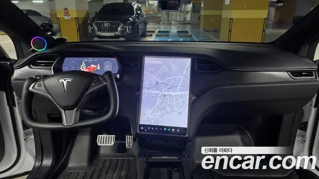 TESLA MODEL X 2019 — 133 000 км, белый, Корея — под ключ — фото 9