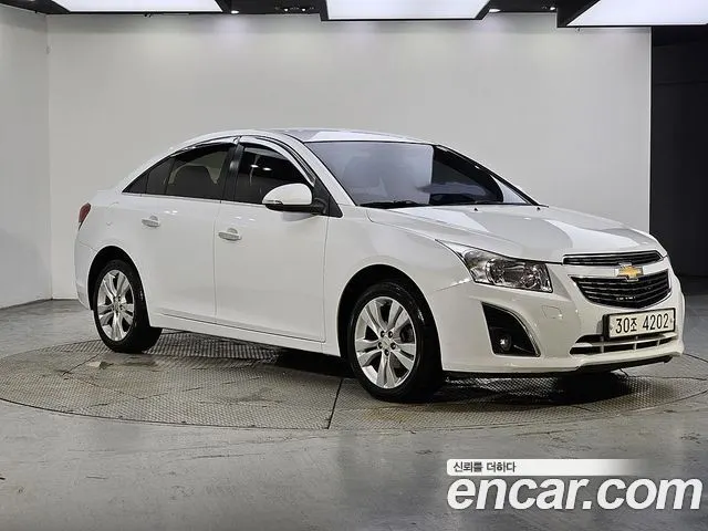 CHEVROLET CRUZE 2014 — 141 067 км, белый, Корея — под ключ — фото 2