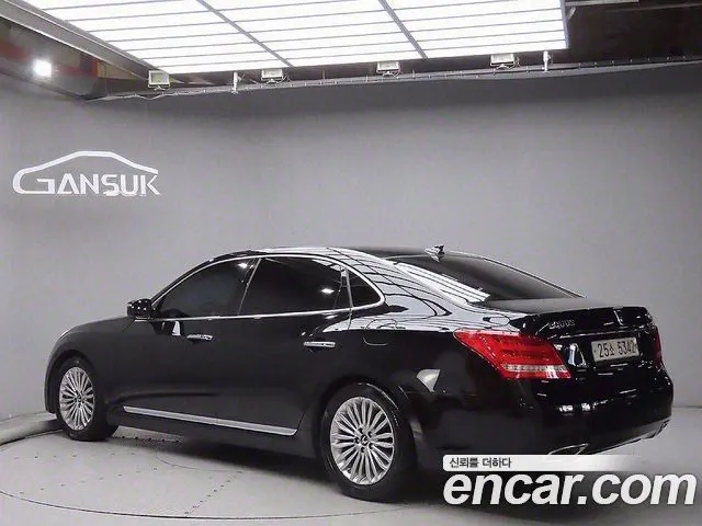 HYUNDAI EQUUS 2015 — 212 450 км, чёрный, Корея — под ключ — фото 2