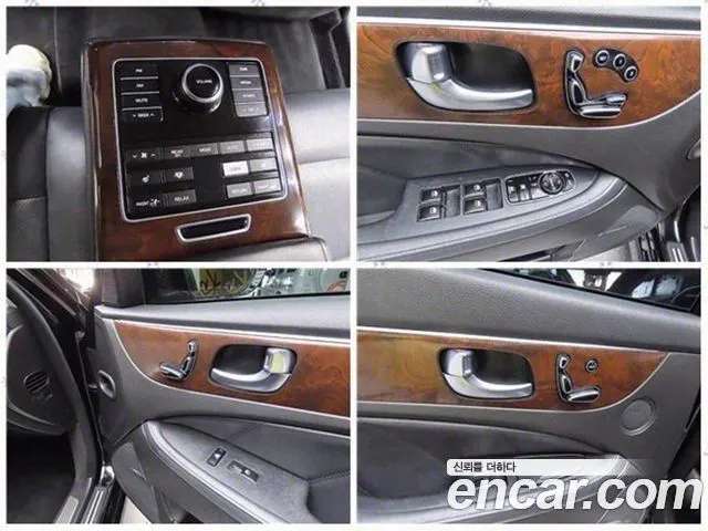 HYUNDAI EQUUS 2015 — 212 450 км, чёрный, Корея — под ключ — фото 11
