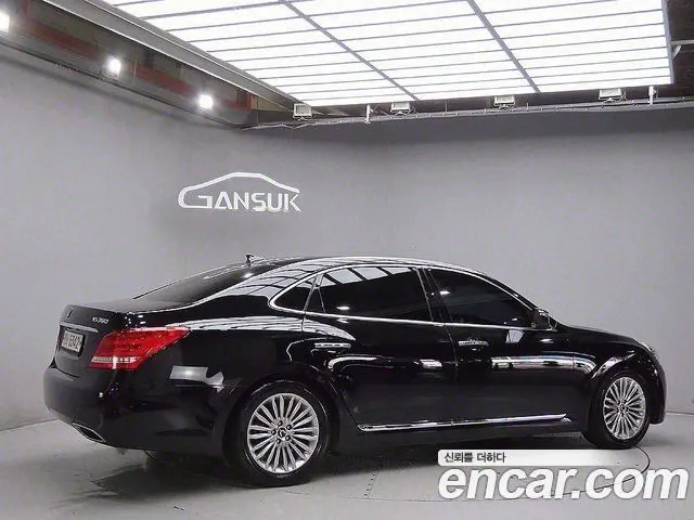 HYUNDAI EQUUS 2015 — 212 450 км, чёрный, Корея — под ключ — фото 4