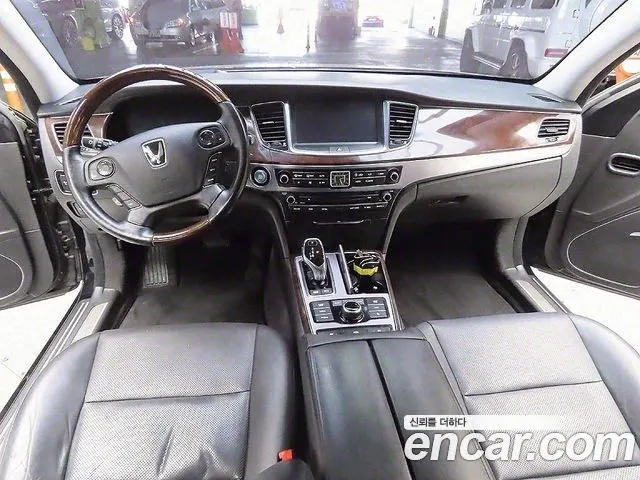 HYUNDAI EQUUS 2015 — 212 450 км, чёрный, Корея — под ключ — фото 7