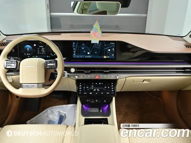 HYUNDAI GRANDEUR HYBRID 2023 — 70 670 км, чёрный, Корея — под ключ — фото 7